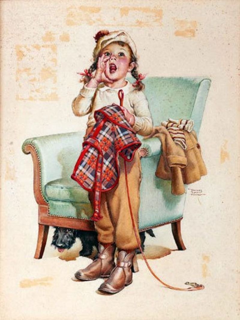 Иллюстратор Frances Tipton Hunter