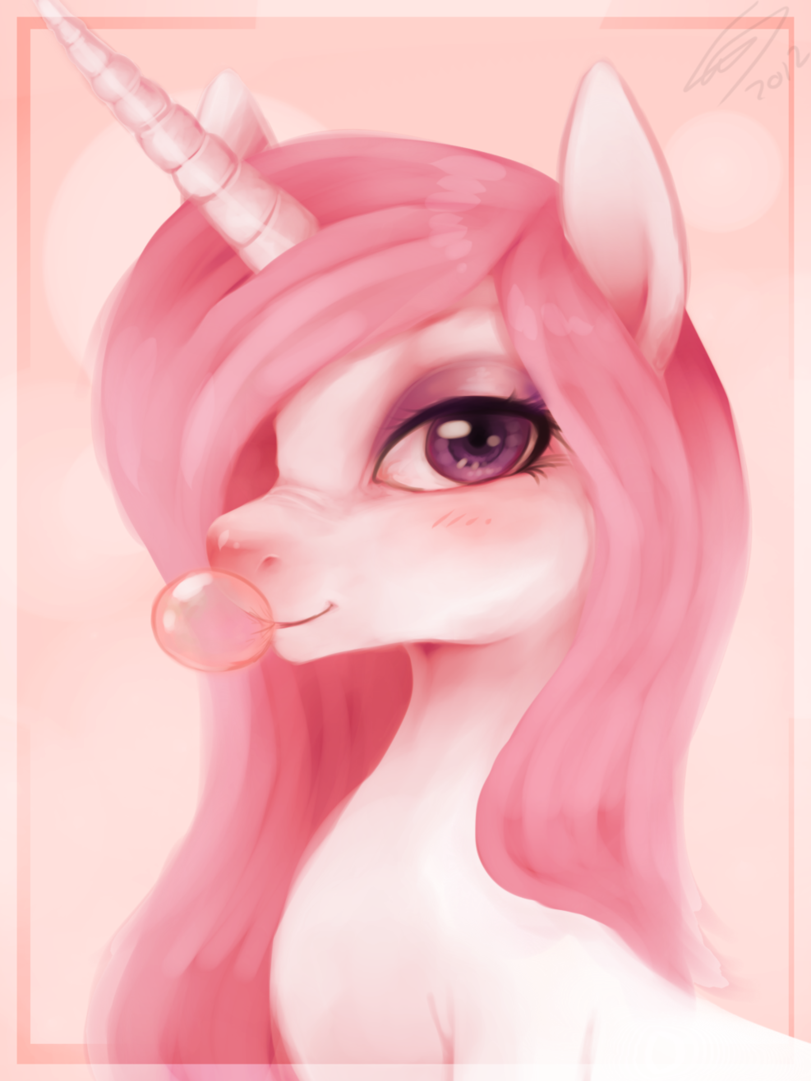 Розовый Единорог