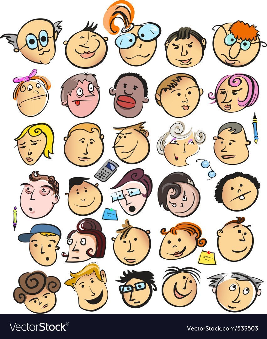 Смайлик девочка