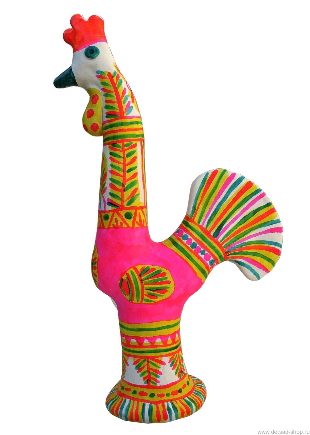 Глиняная игрушка Филимоновская всадник