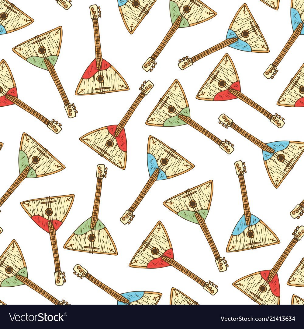 Балалайка вектор