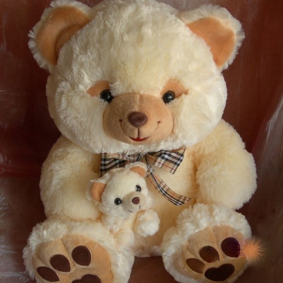 Мишка на руку игрушка