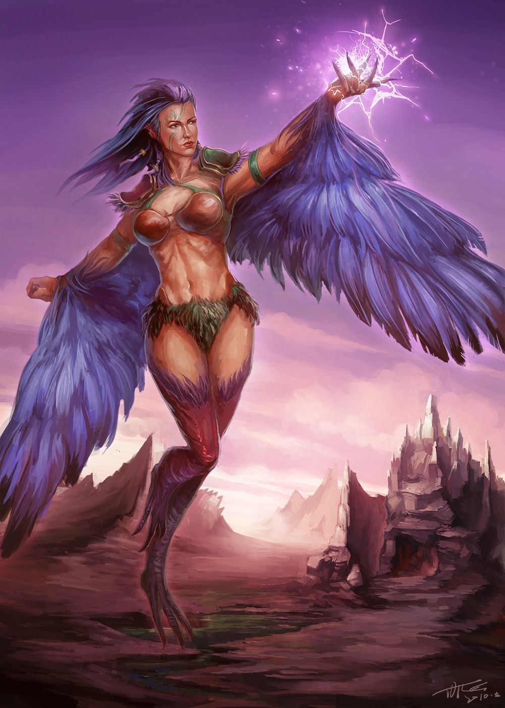 Гарпии древнегреческая мифология