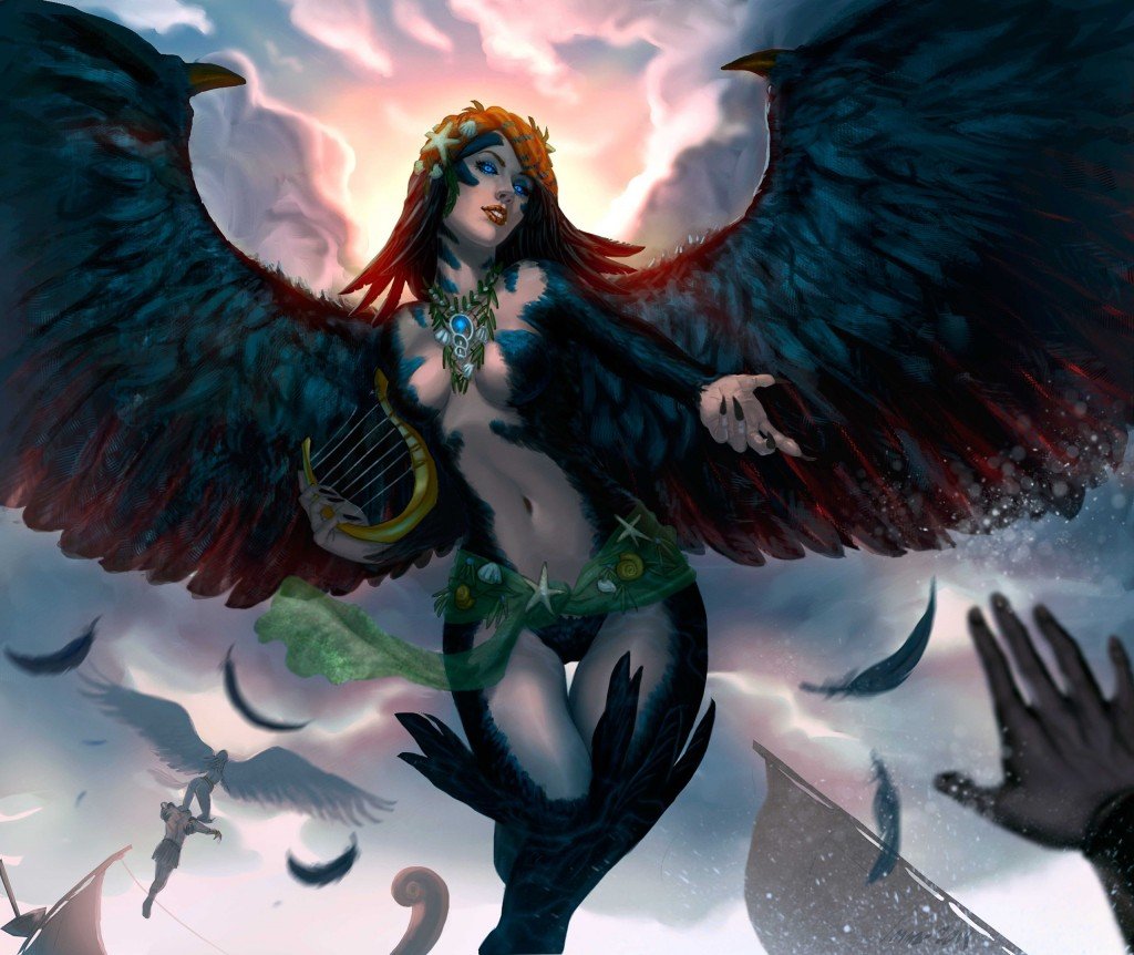 Варкрафт гарпии арт