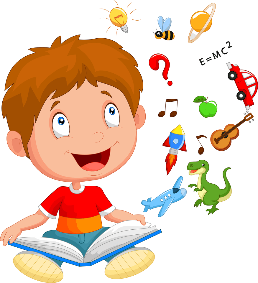 Ребенок думает вектор