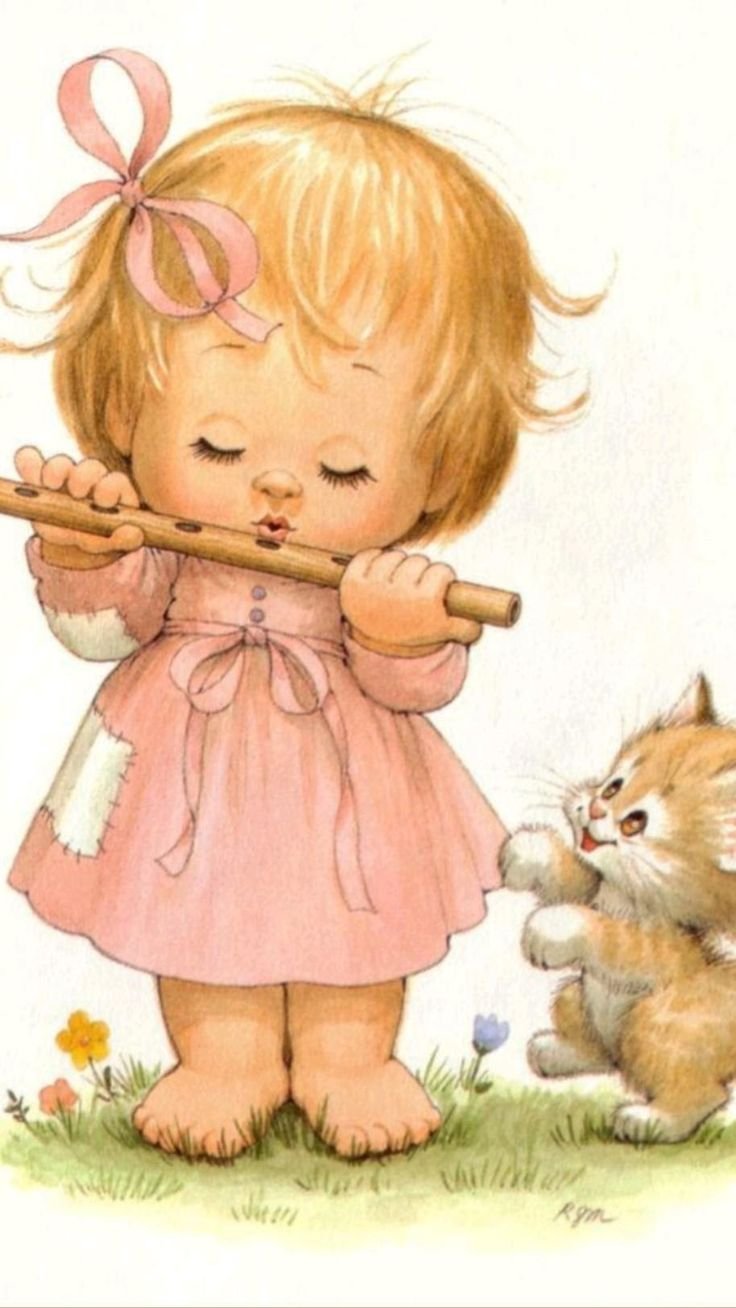 Милые детские иллюстрации