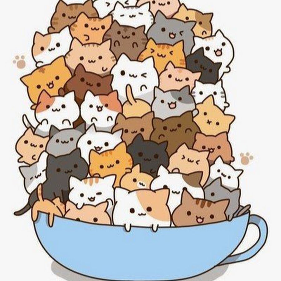 Котики коллаж