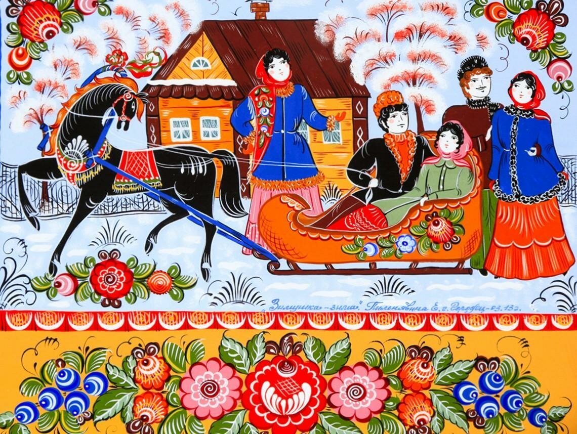 Фабрика Городецкой росписи в Городце