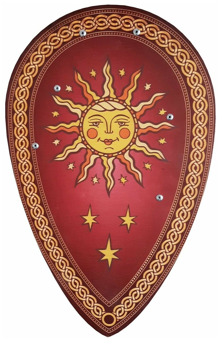 Каплевидный щит на Руси