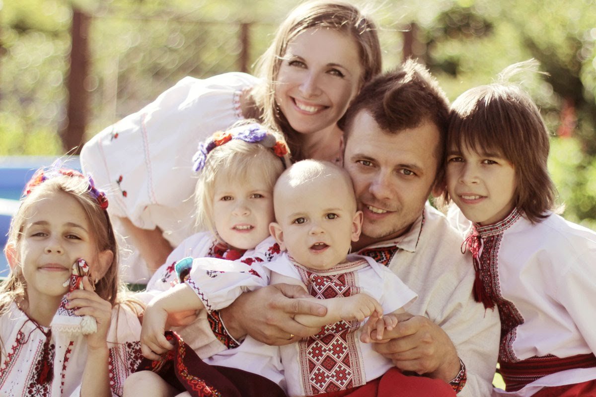 Дети в русском народном стиле