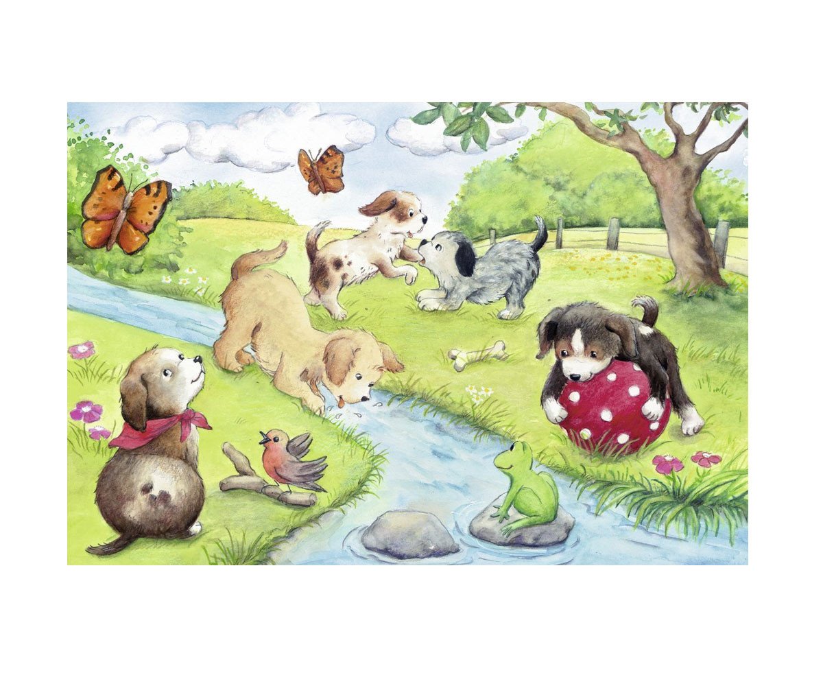 Сюжетная картина домашние животные