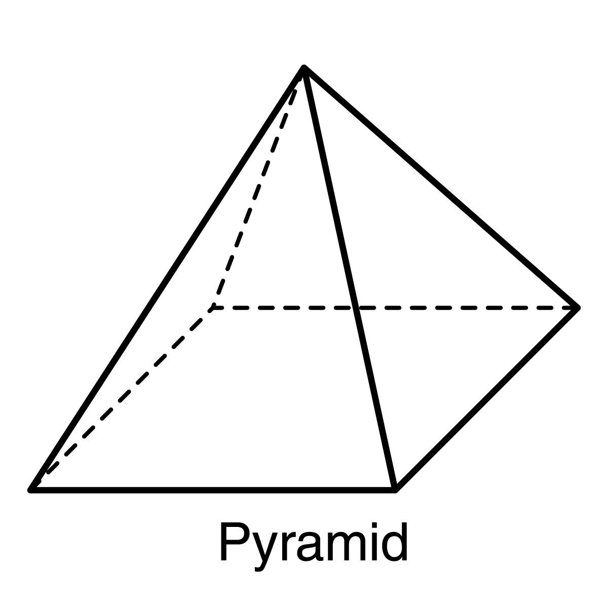 Квадратная пирамида