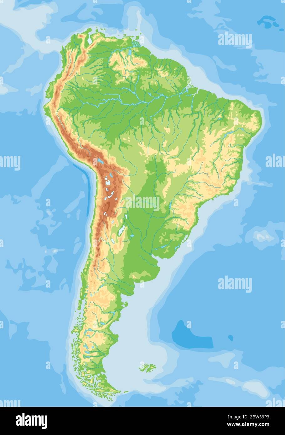 Южная Америка материк