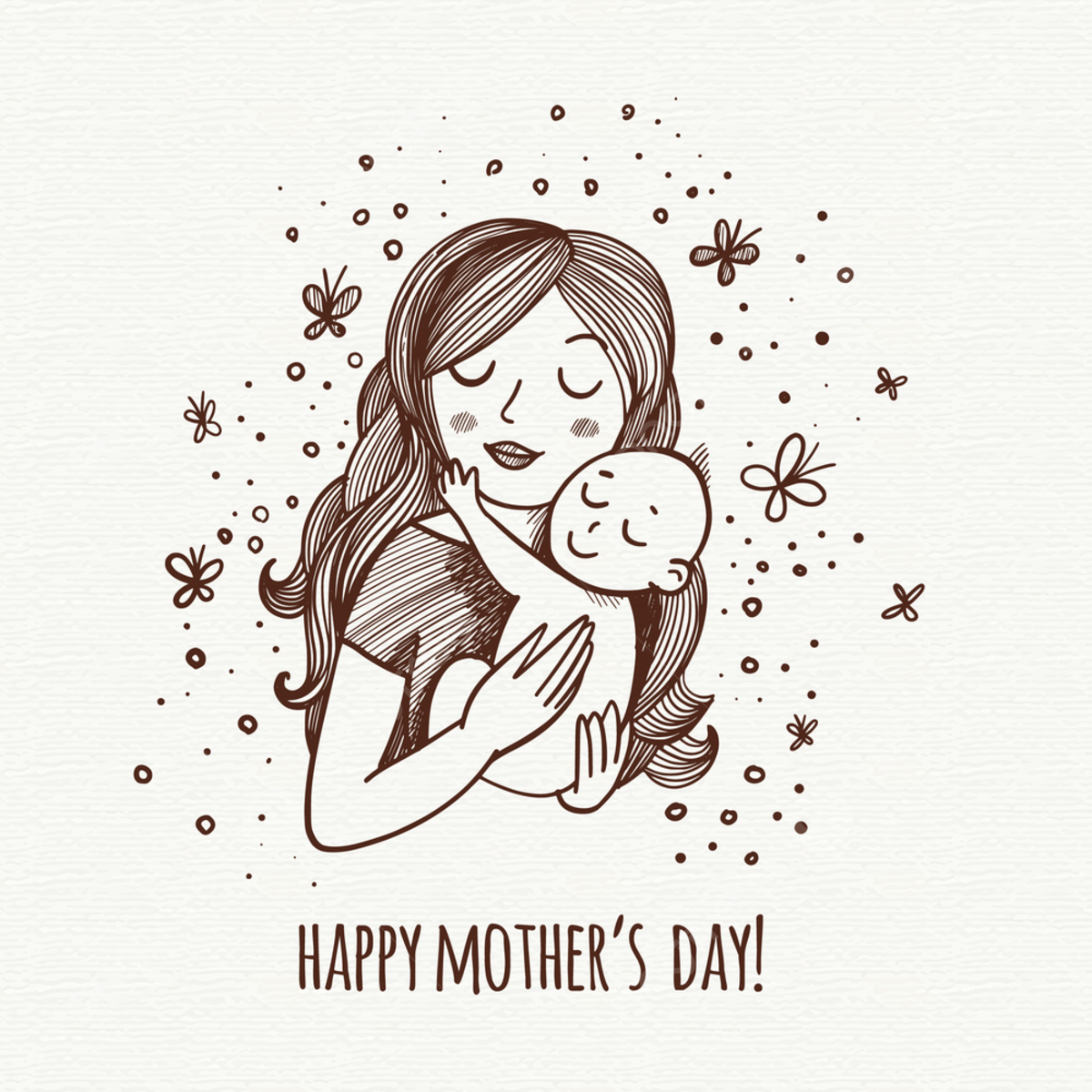 Стильные открытки с днем матери