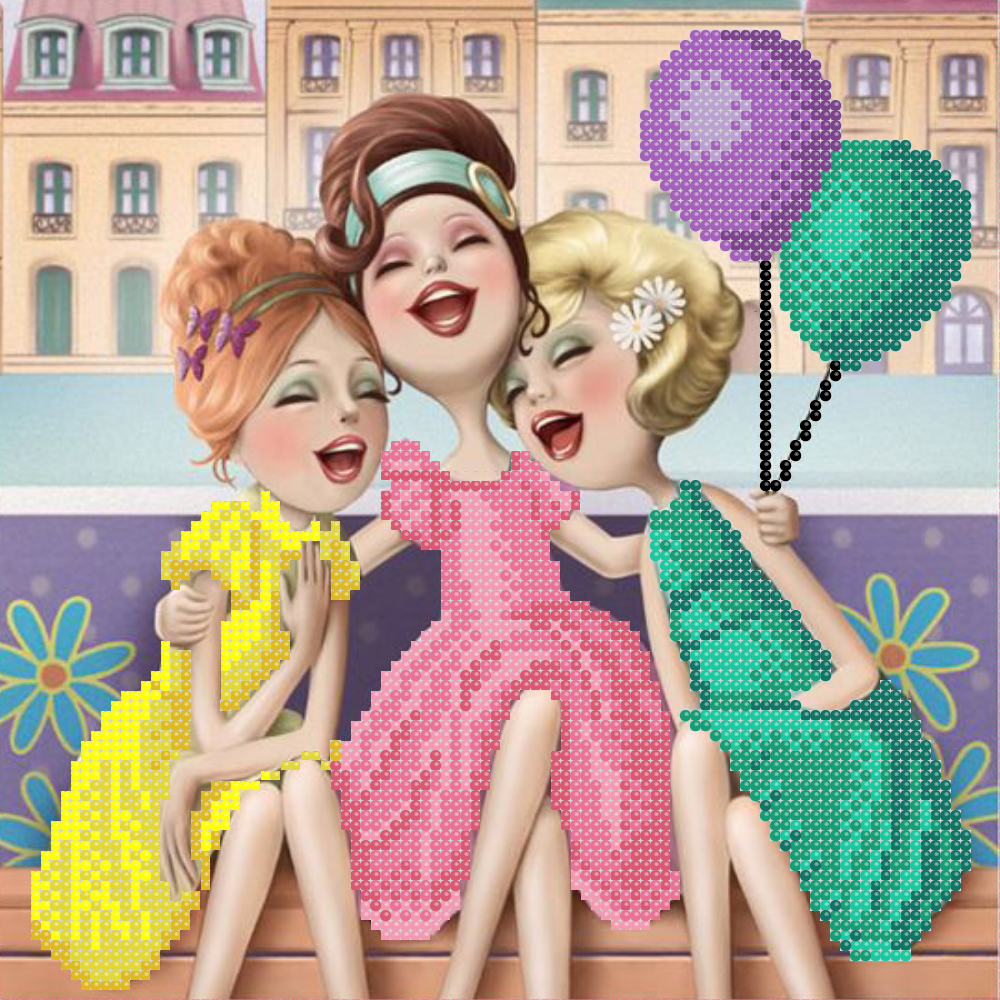 С днём рождения близняшек девочек