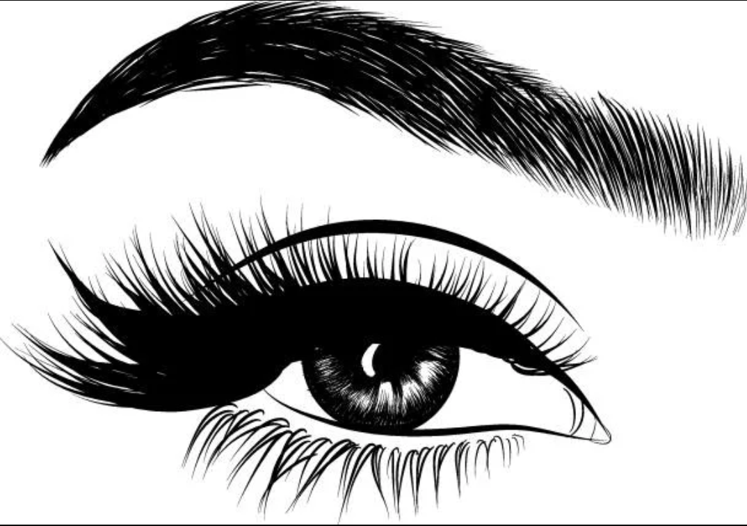Брови силуэт