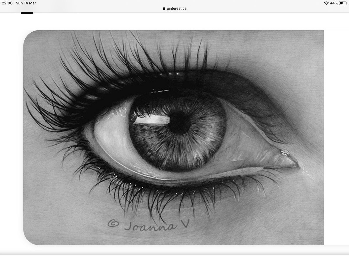 Глаз тату эскиз