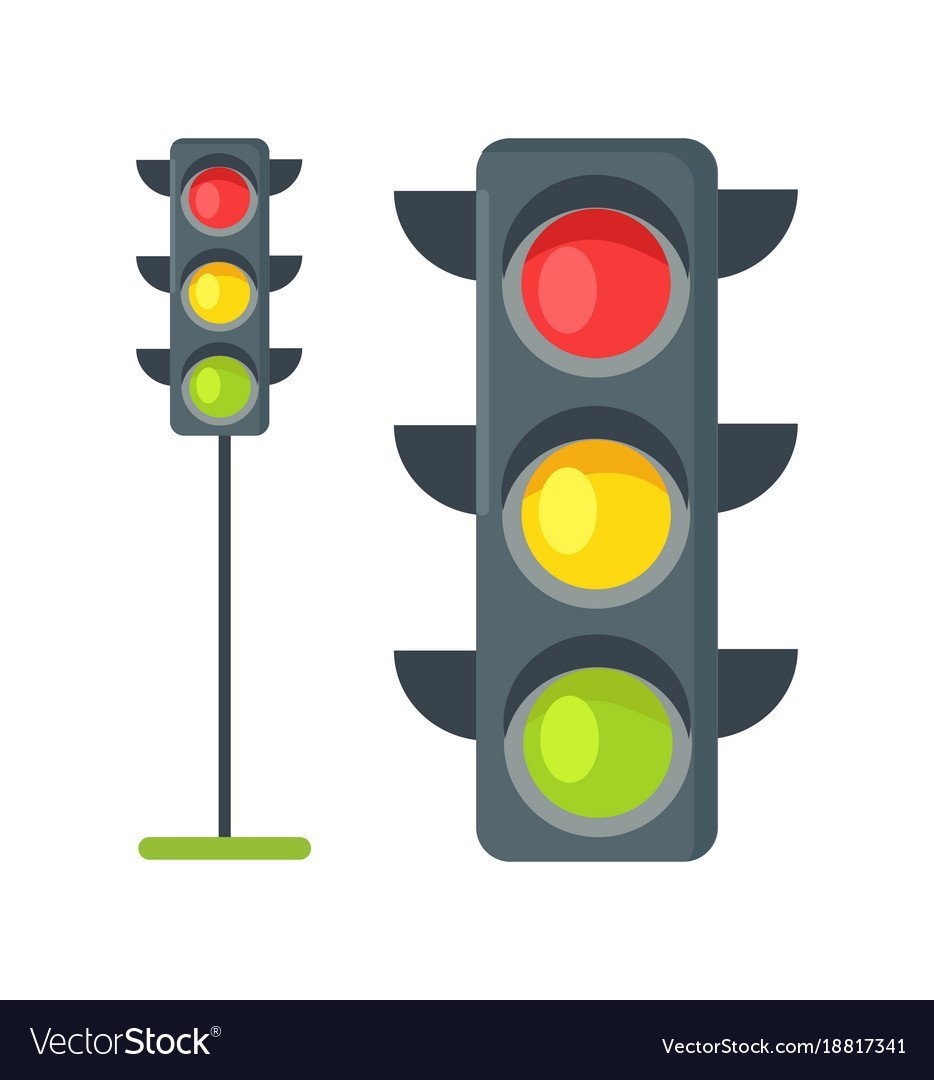 Фон ПДД светофор