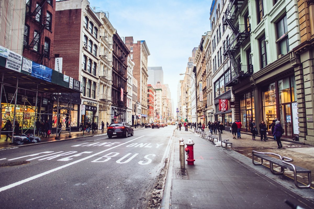 Центральная улица Нью-Йорка