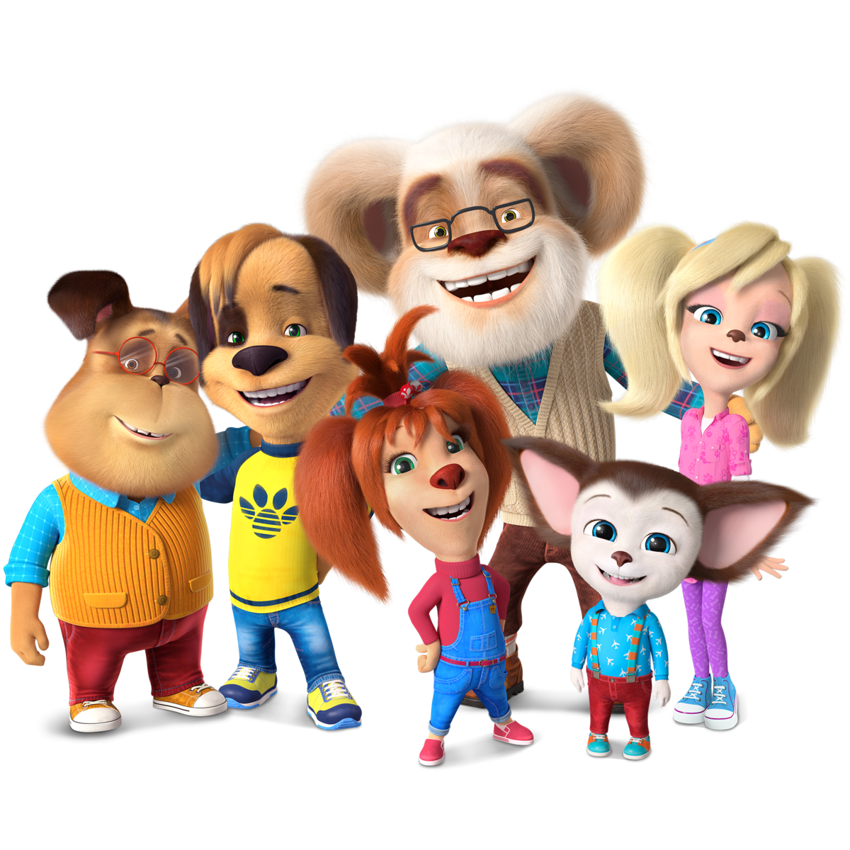 Герои мультика Барбоскины