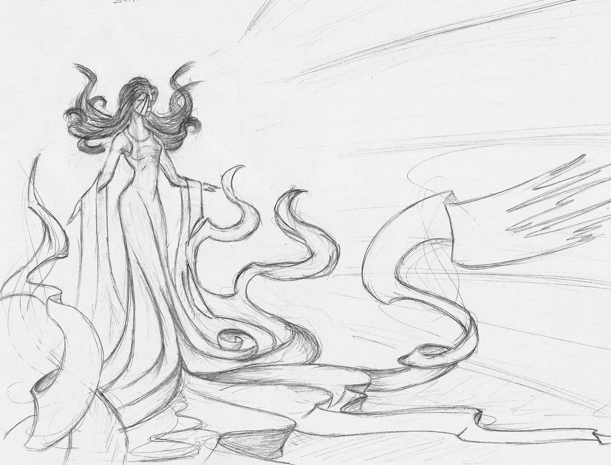 Черномор рисунок