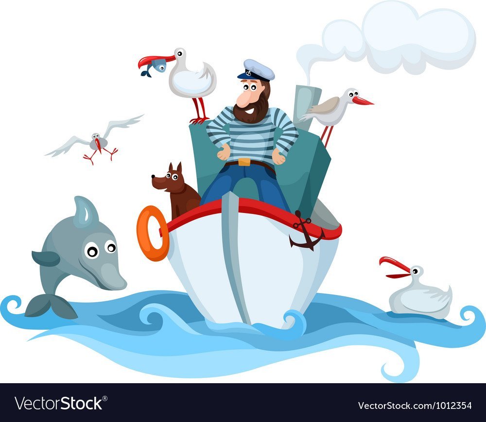 Моряк мультяшный