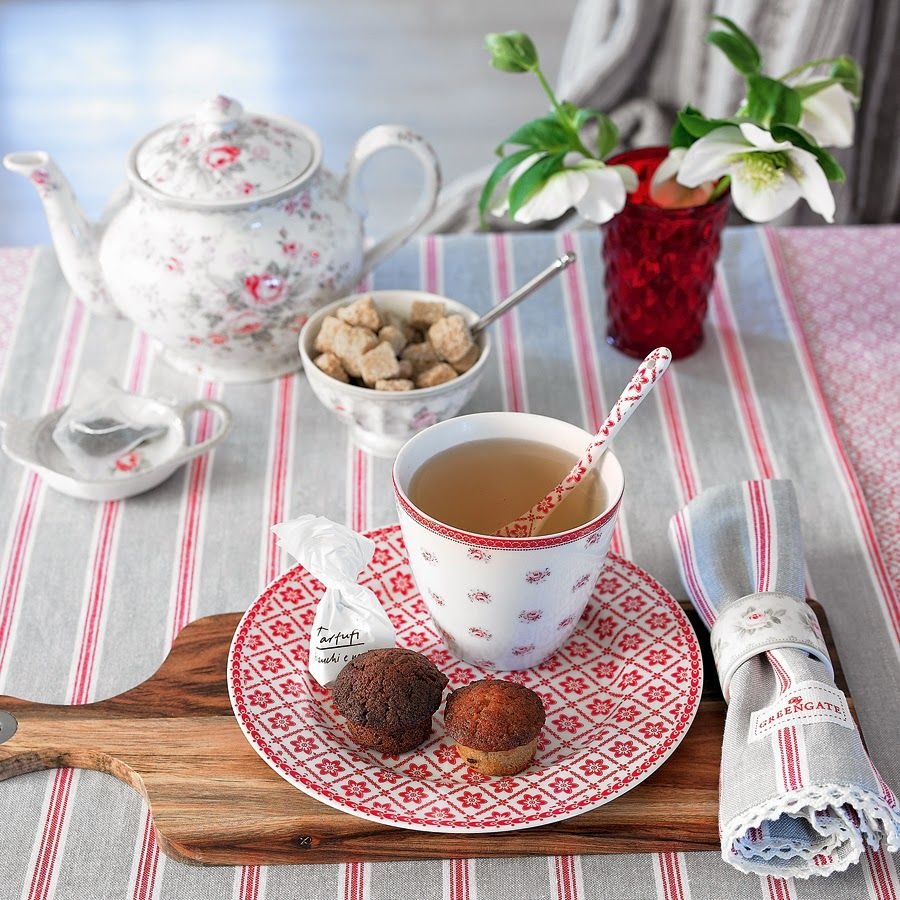 Чаепитие сервировка