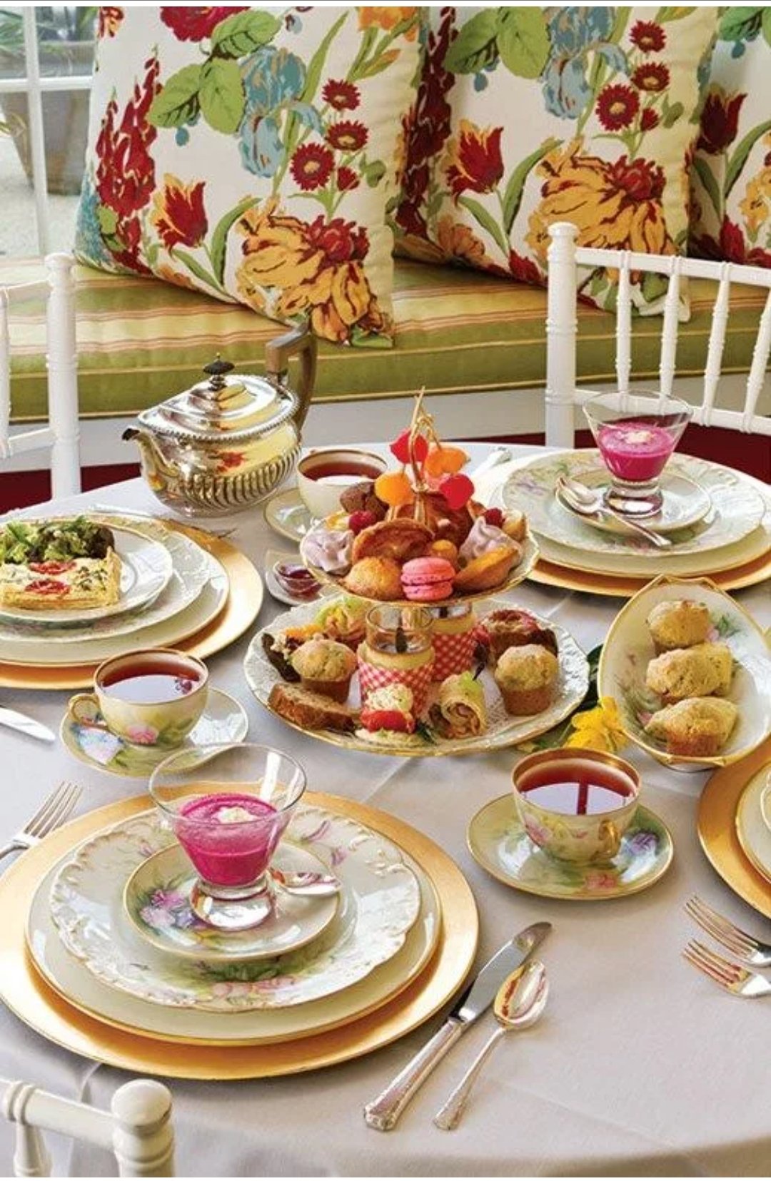 Сервировка чайного стола