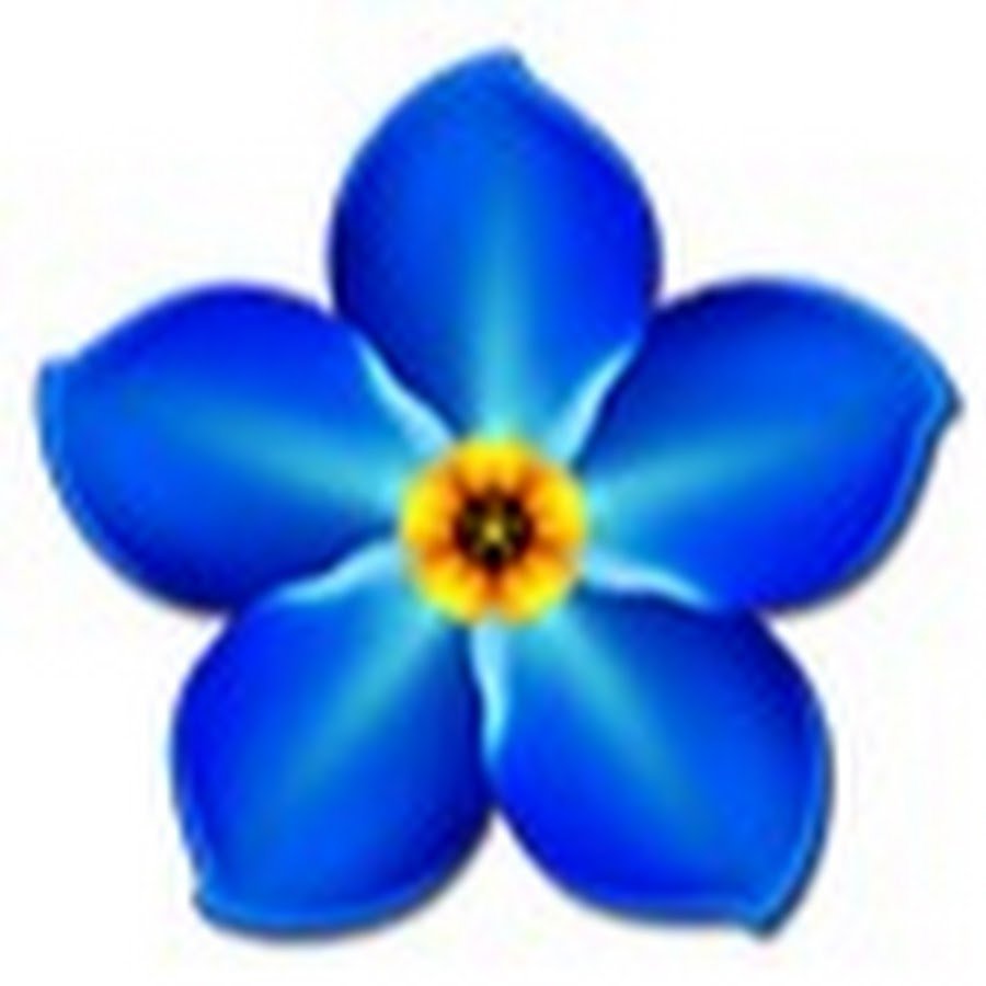 Цветы мультяшные