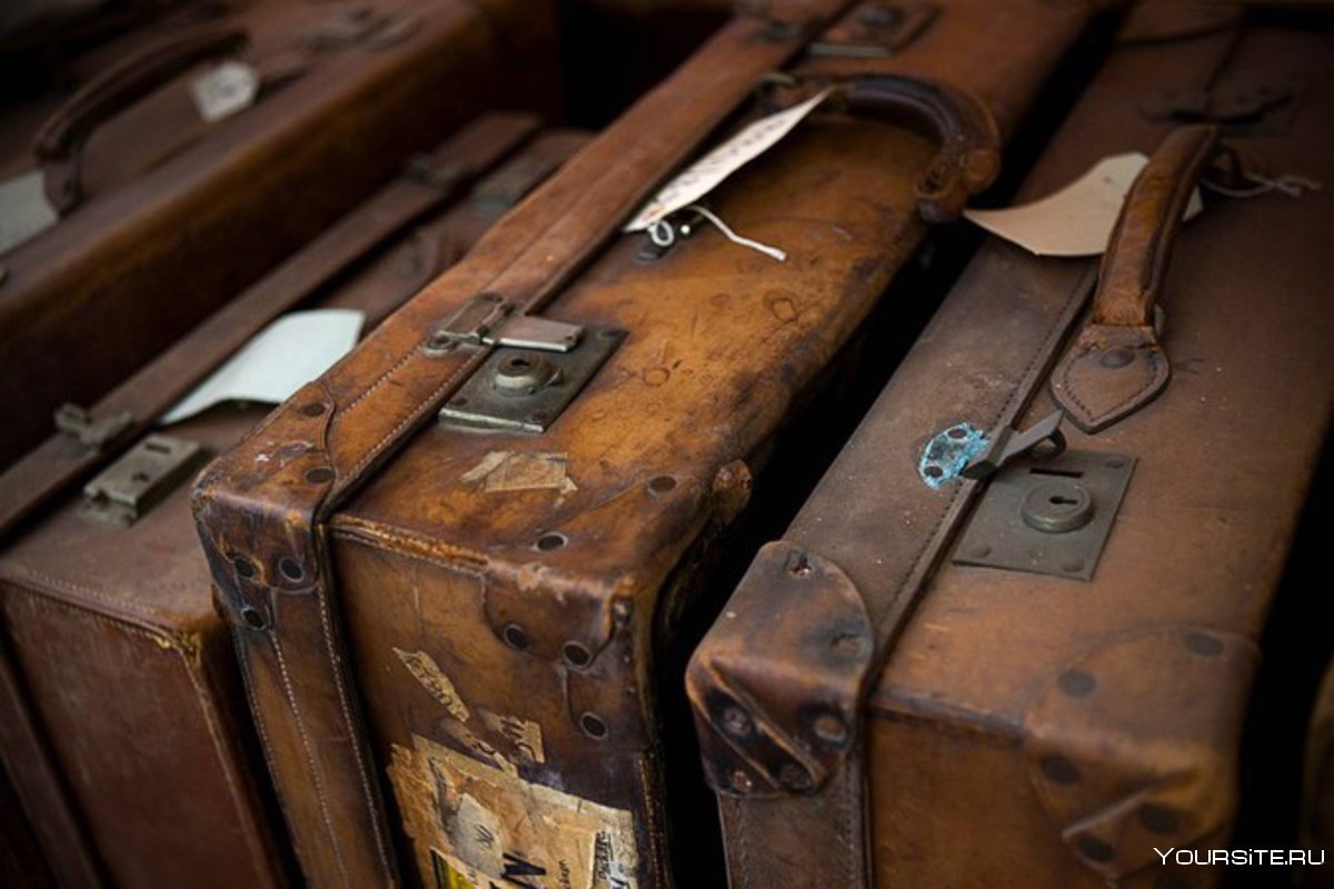 Ретро чемодан
