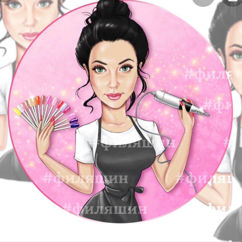 Картина в маникюрный салон