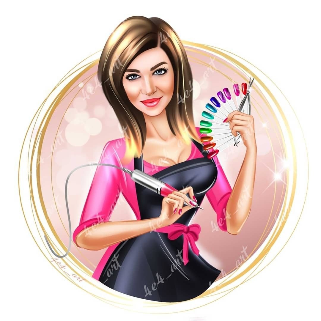 Шарж для маникюрного мастера