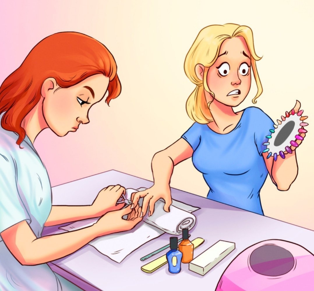 Шарж стилист