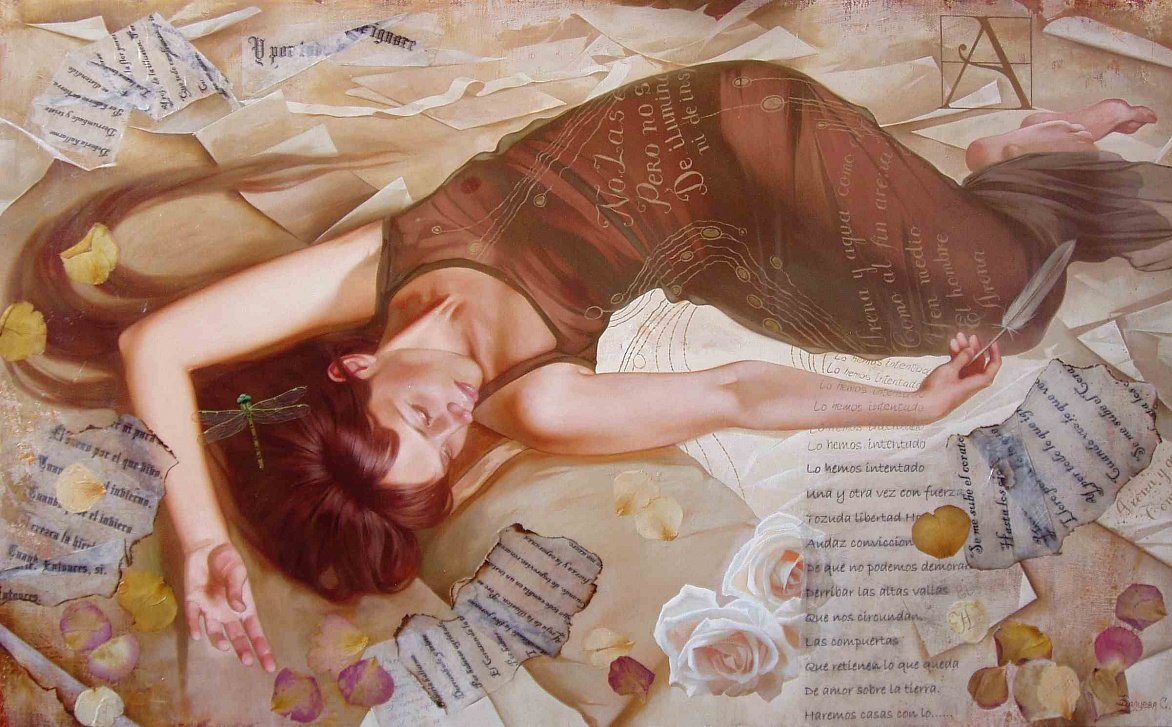 Светлана Валуева - поэзия - картина художника