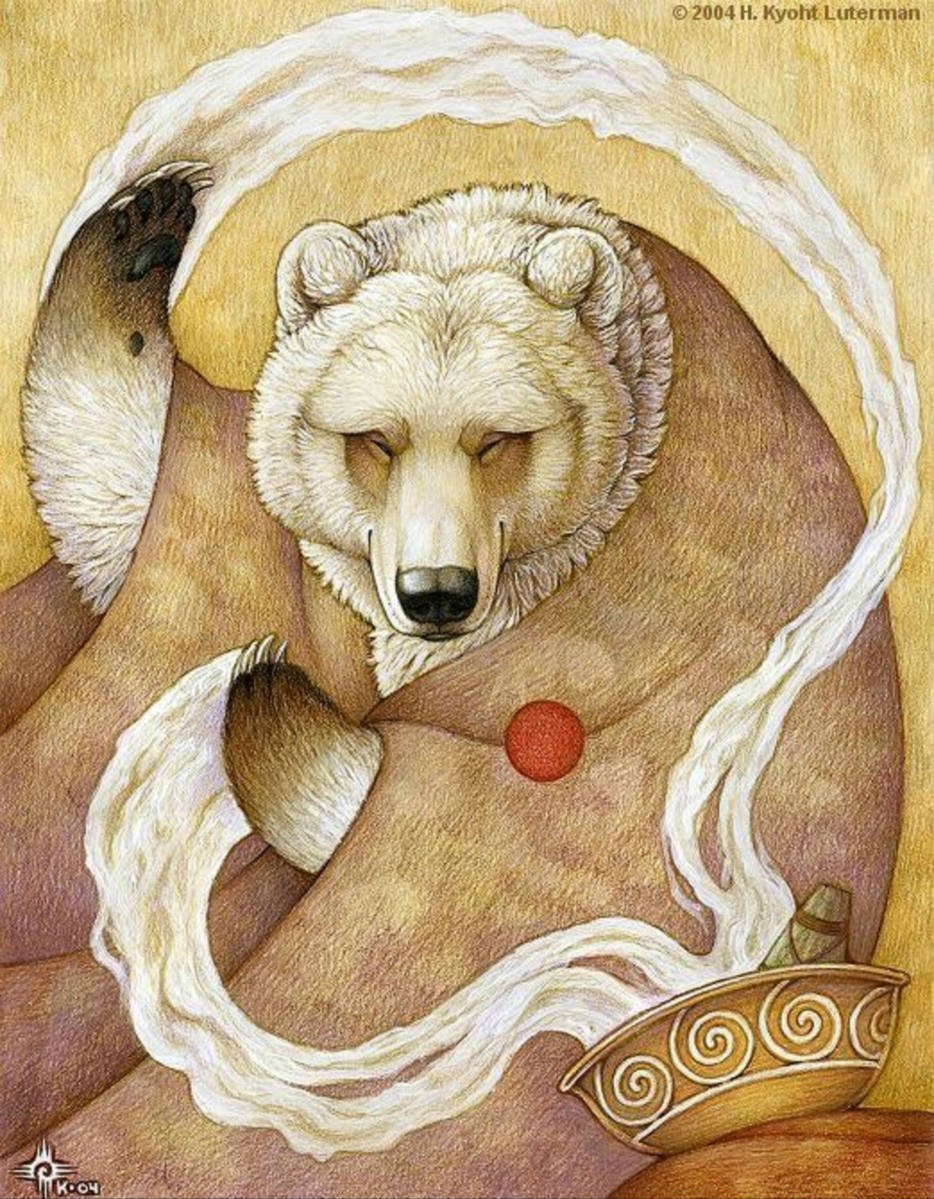 Тотемные животные славян медведь