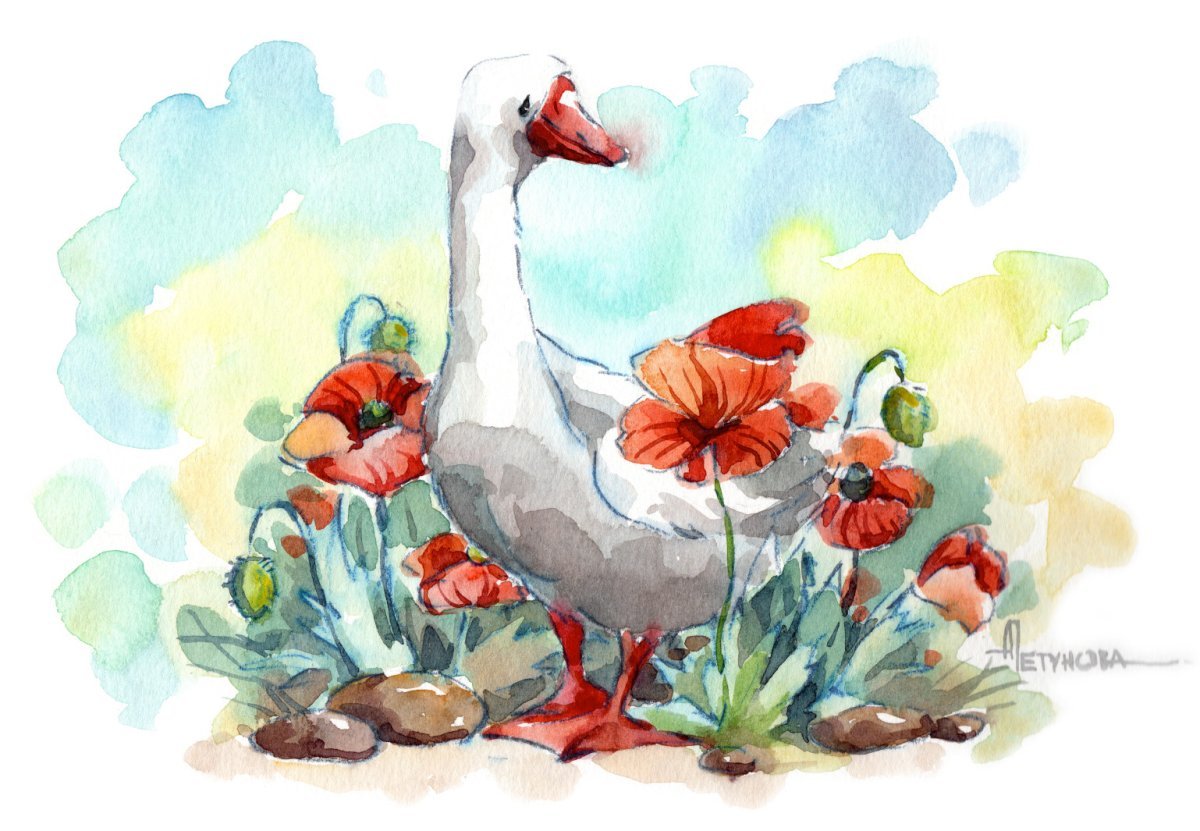 Гуси Анны Петуновой