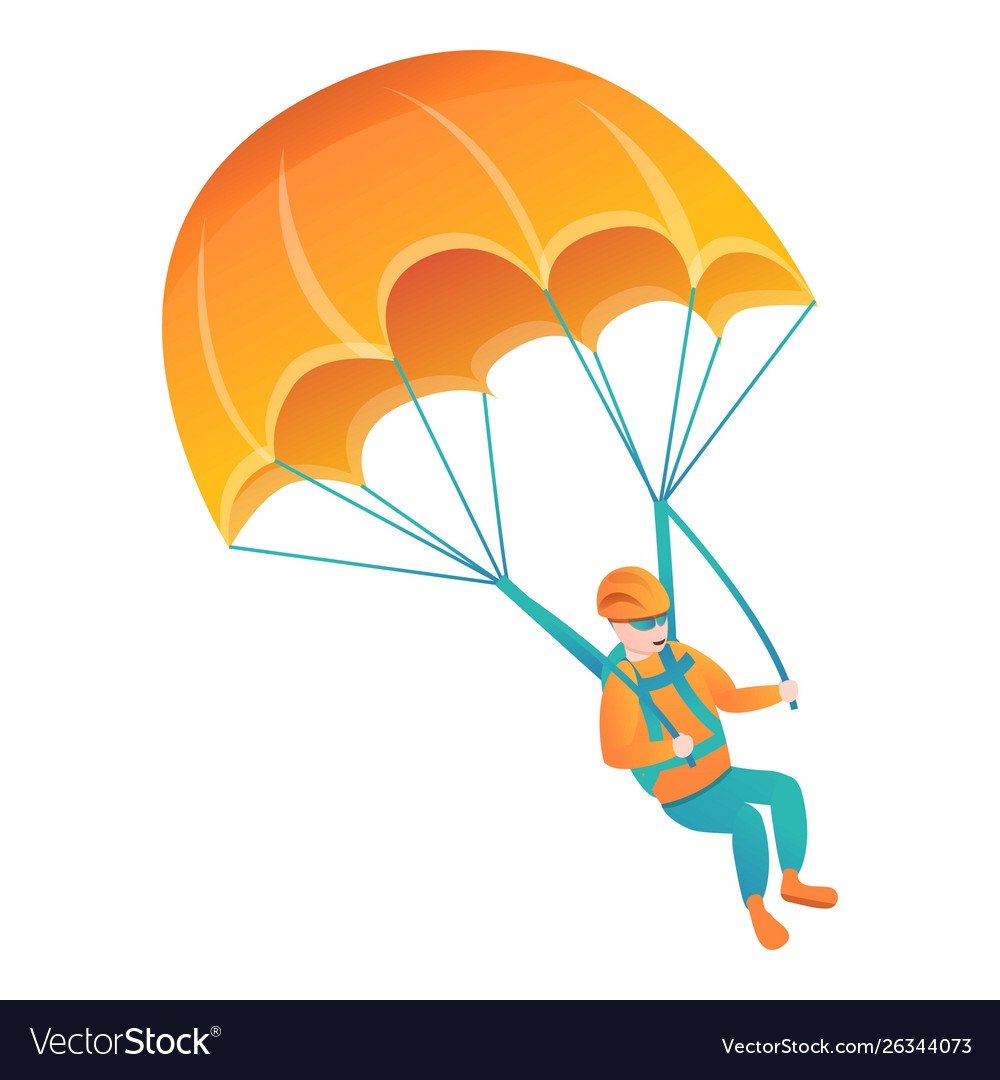 Парашют на белом фоне для детей