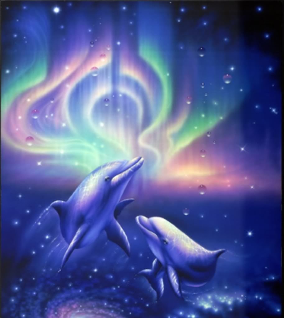 Красивые пейзажи с дельфинами