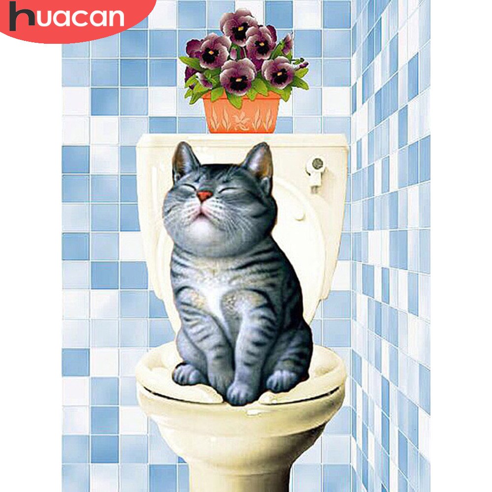 Картина на унитазе