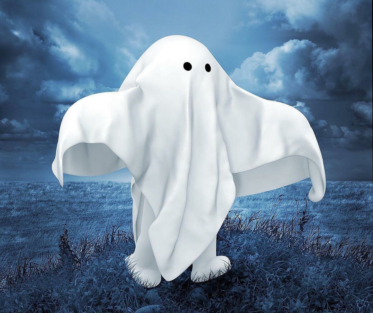 Привидение для детей