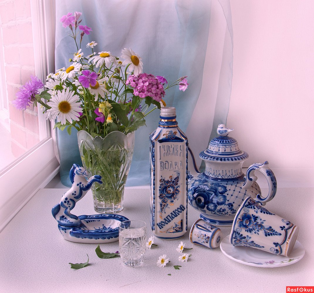 Батаршина натюрморт Гжель