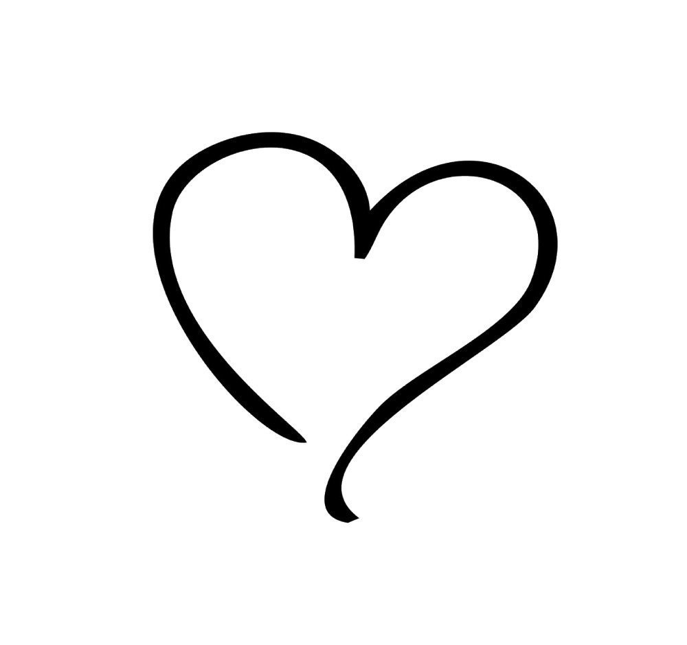 Сердце контур