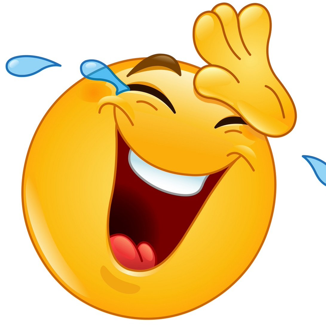 Смех карикатура