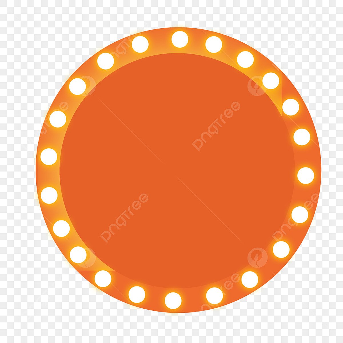 Оранжевый круг