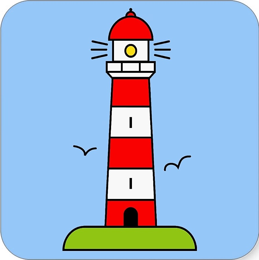 Маяк аппликация для детей