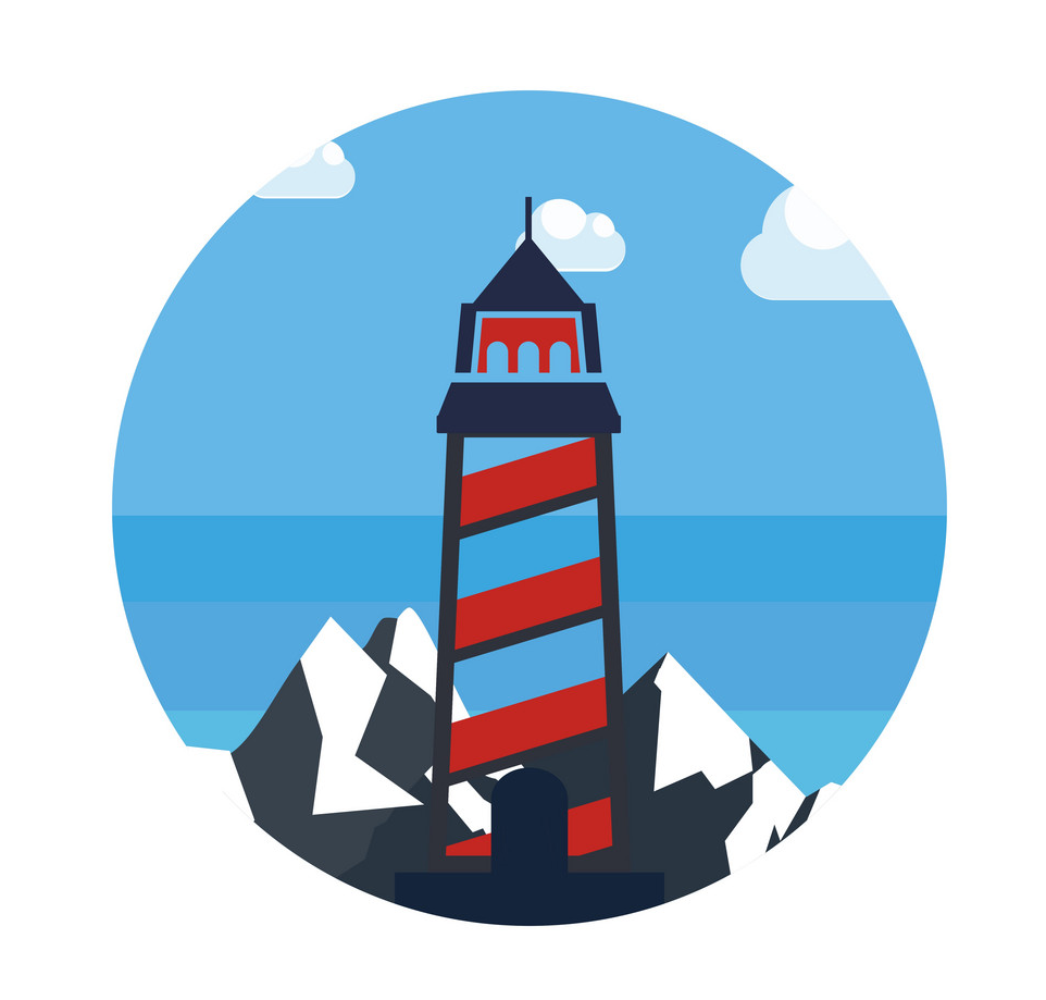 Маяк логотип