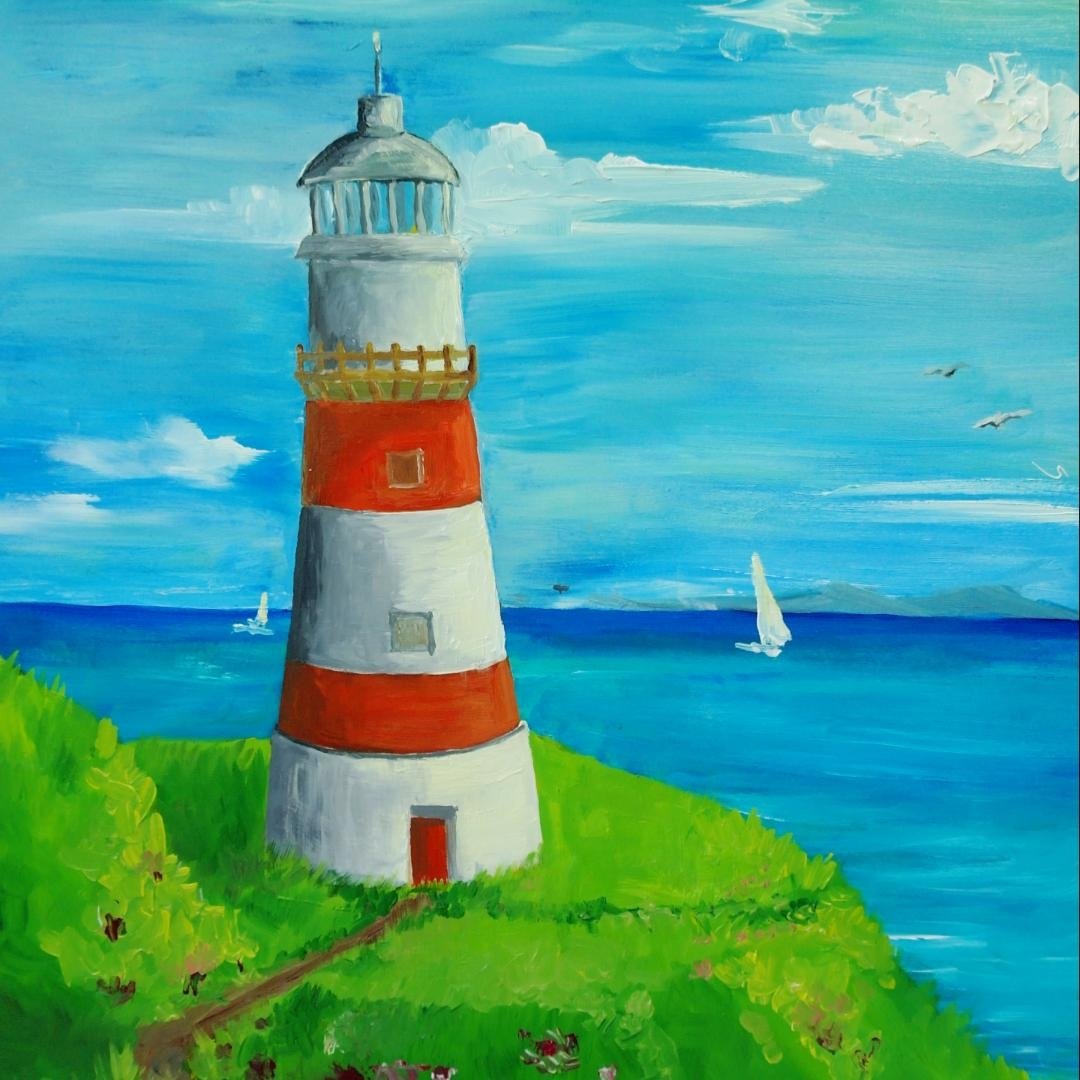 Рисуем Маяк с детьми