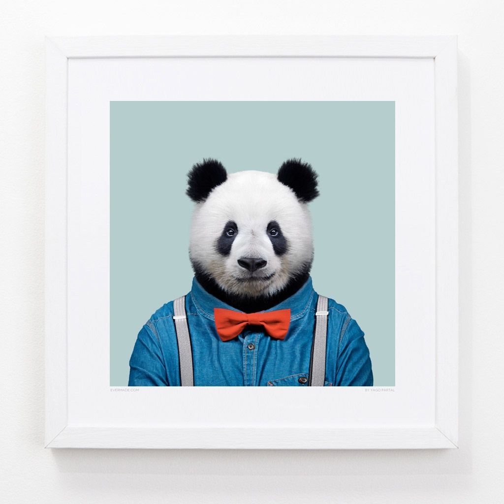 Панда портрет