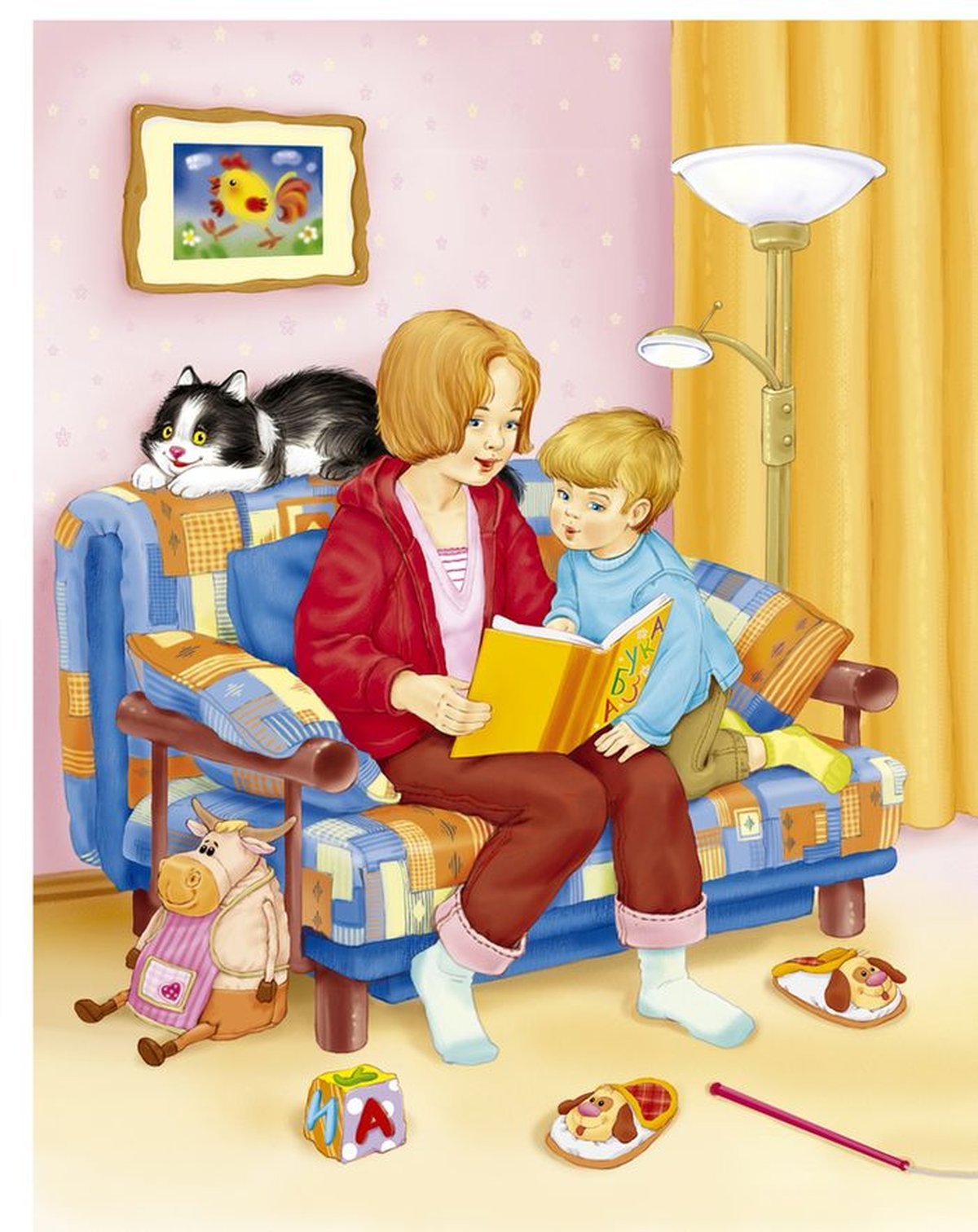 Сюжетные картины для детского сада