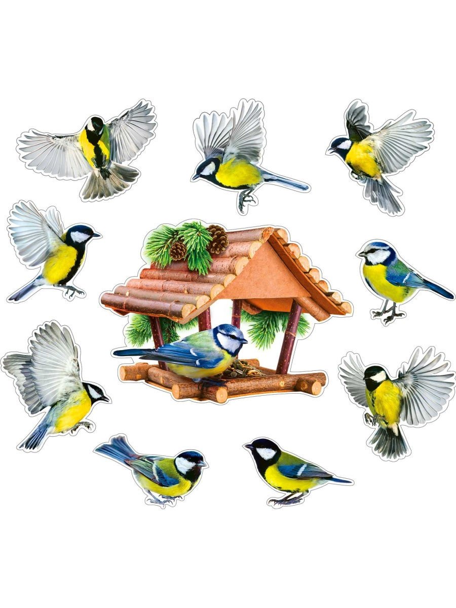 Маски птиц для детского сада